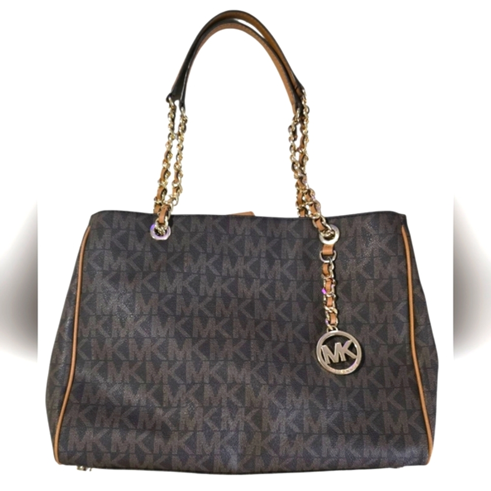 Michael Kors Brown Tote Bag,